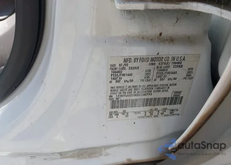 2002 Ford Escape Xlt/Xlt Choice 2 из США, поврежденный, VIN 1FMYU03182KE08793